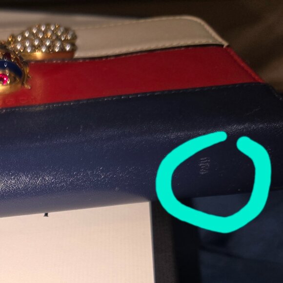 EUC Authentic Gucci Queen Margaret Zippy Leather Wallet - Picture 13 of 13